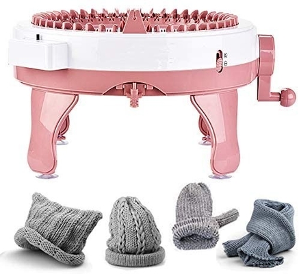 48 Strickmaschine-Zylinderwolle der Nadeln handgemachte Wolltaucht handgestrickter Schalstrickjackenhut hart trifft erwachsene Kinder faules AR auf